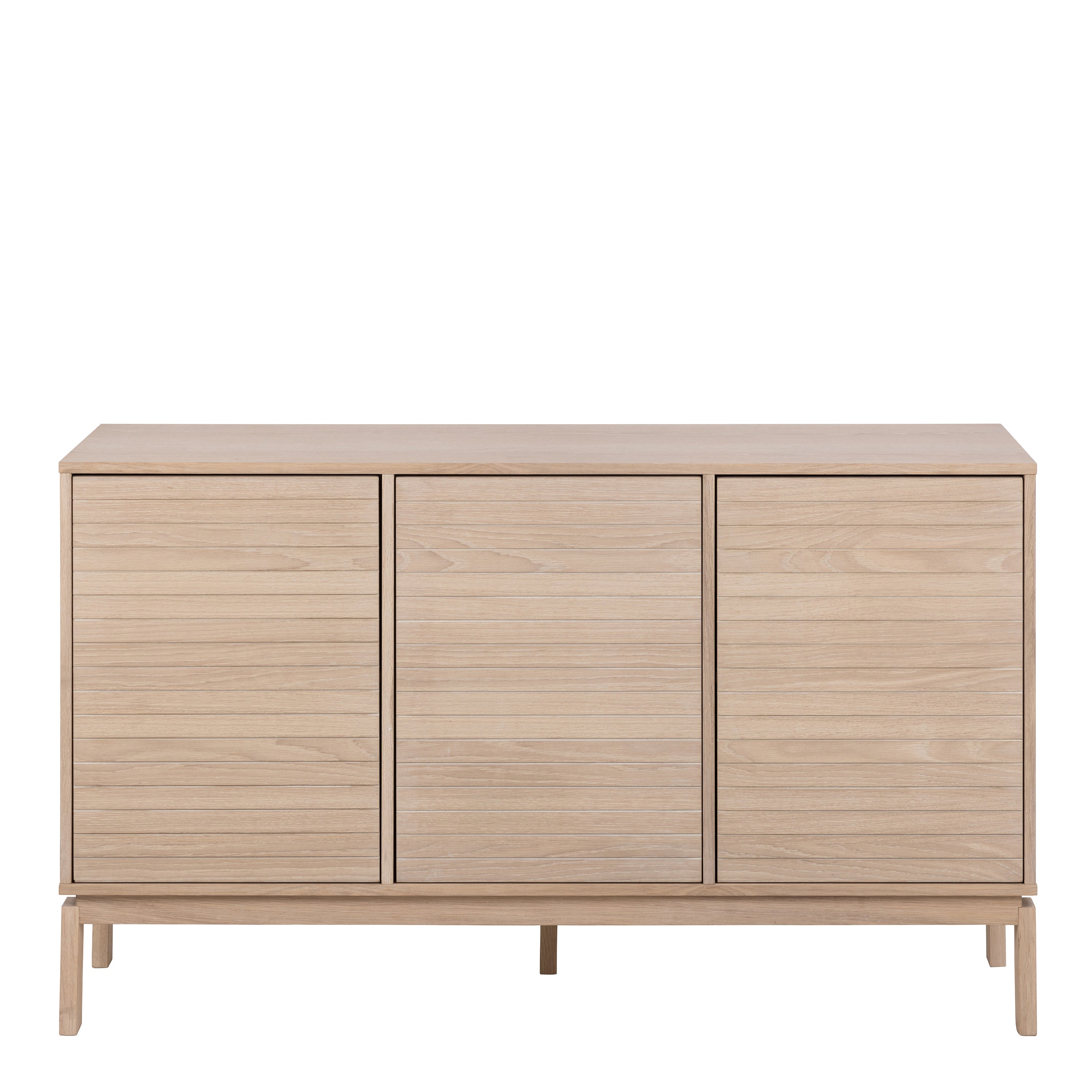 Linley 3 Door Sideboard in White Oak