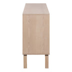 Linley 3 Door Sideboard in White Oak