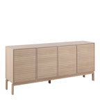 Linley 4 Door Sideboard in White Oak