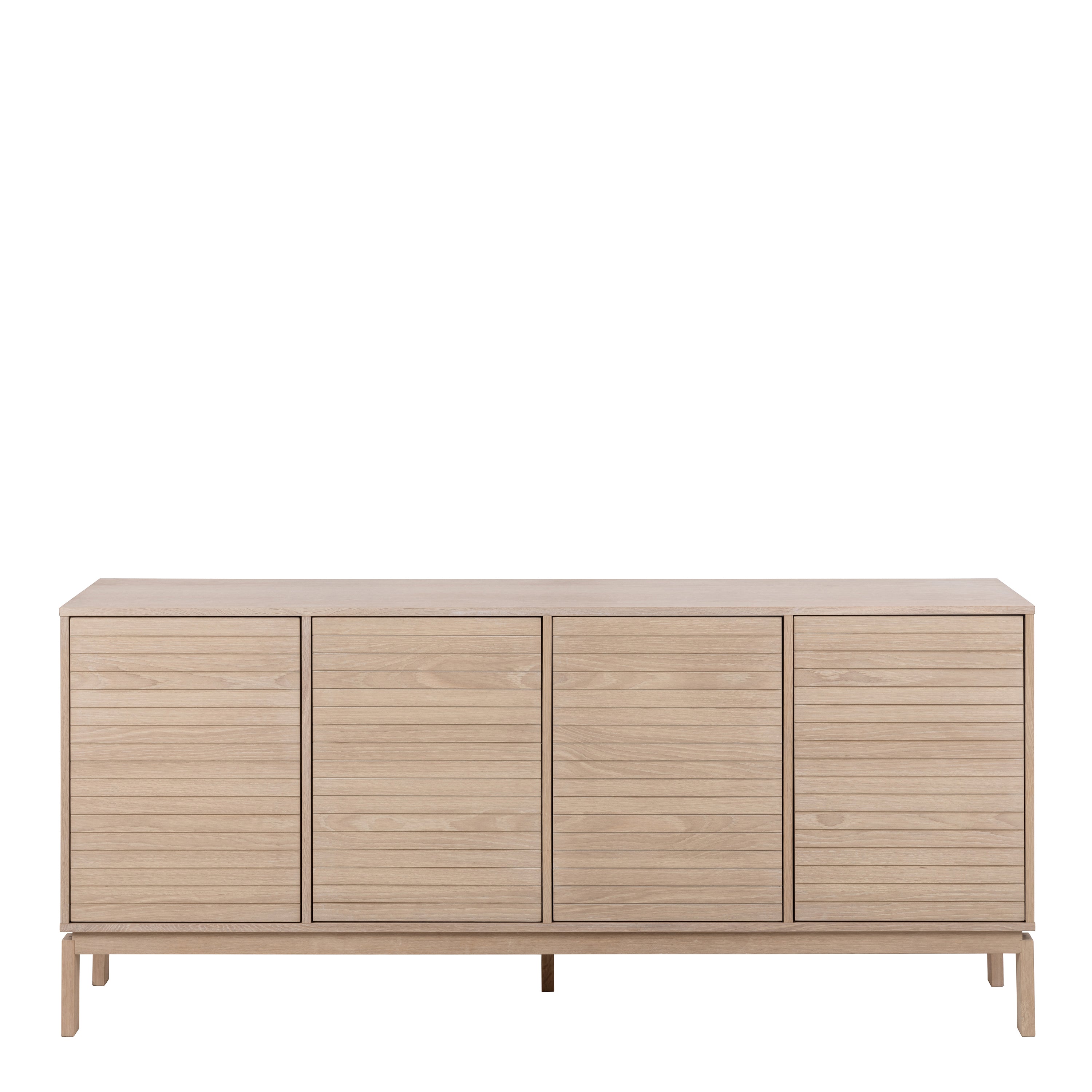 Linley 4 Door Sideboard in White Oak