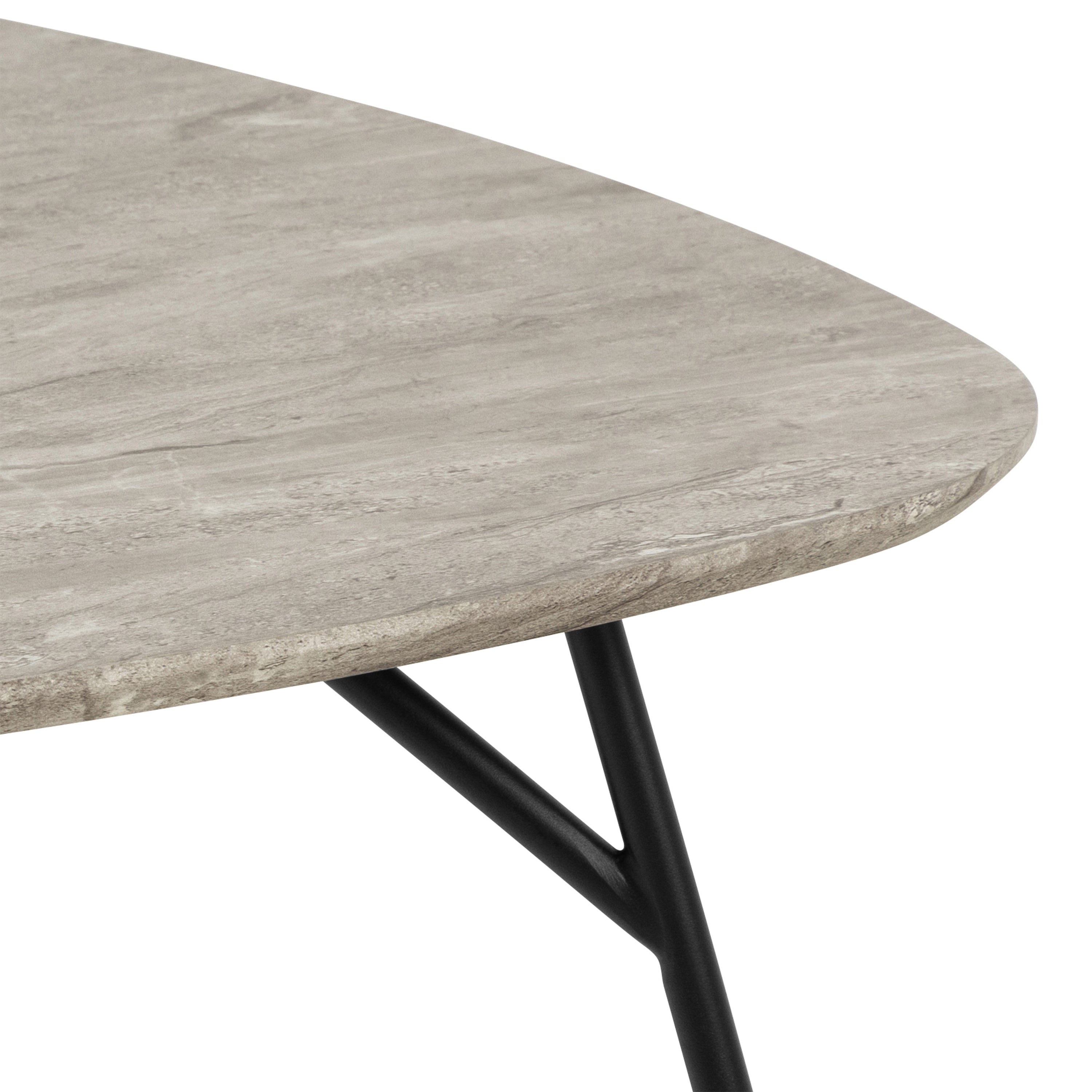 Caracas Coffee Table with Grey Marble Effect