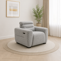 Tokyo Electric Recliner Grey Armchair