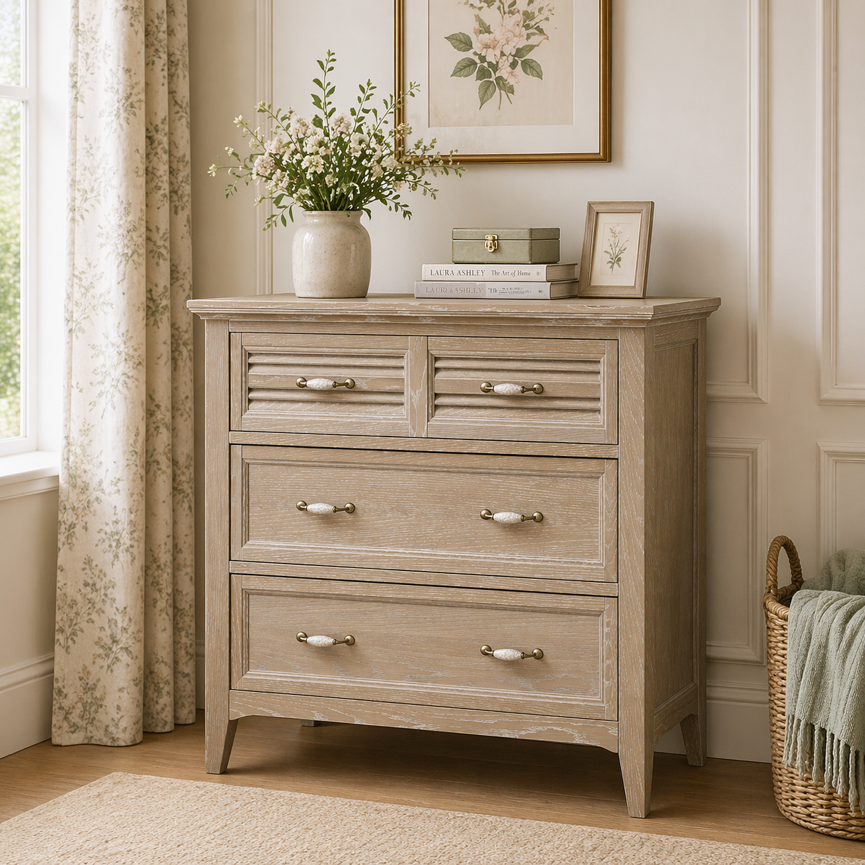 Ennis Oak / Ash 3 Drawer Chest