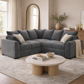 Colbee Sofa Grey Large Corner