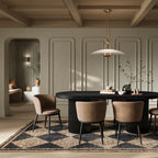 NOVA MOLE / BLACK DINING CHAIR