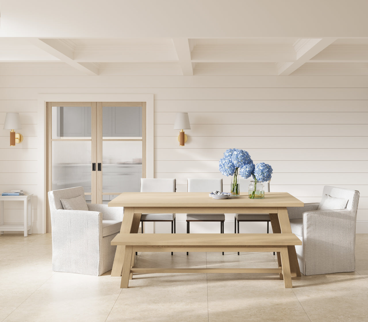 SCOUT WHITE DINING CHAIR (2 PER PACK)