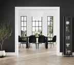 CARLO BLACK / BLACK DINING CHAIR