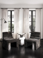 NAMI BLACK ACCENT CHAIR