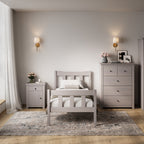 HAVANA GREY SINGLE BED