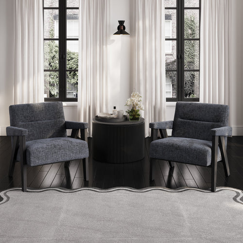 ABEL COAL BLACK CHAIR