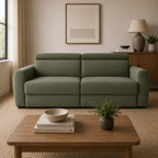 Dakota Electric Sofabed Green 3 Seater