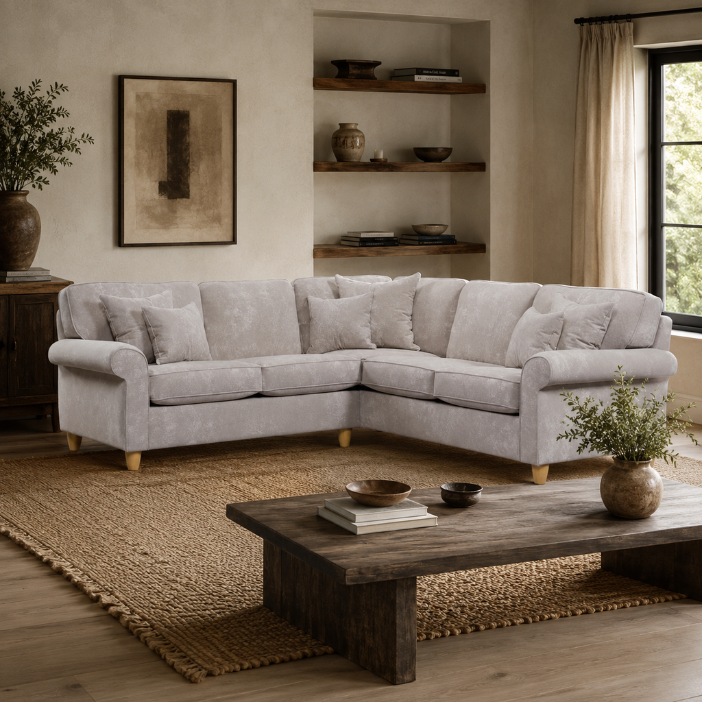 2 Corner 2 Sofa Sic - Glory 3 Beige The Great Sofa Company | Sinatra | Dorchester | Abingdon | Ashbury