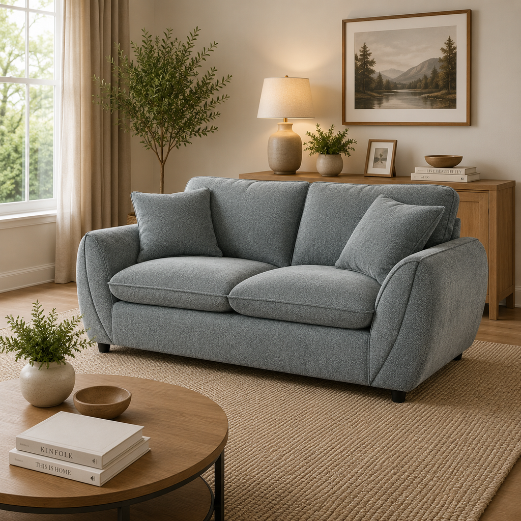 Berlin Sofa Grey 2 Seater
