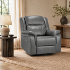 Galaxy Tech Power Reclining Armchair Grey