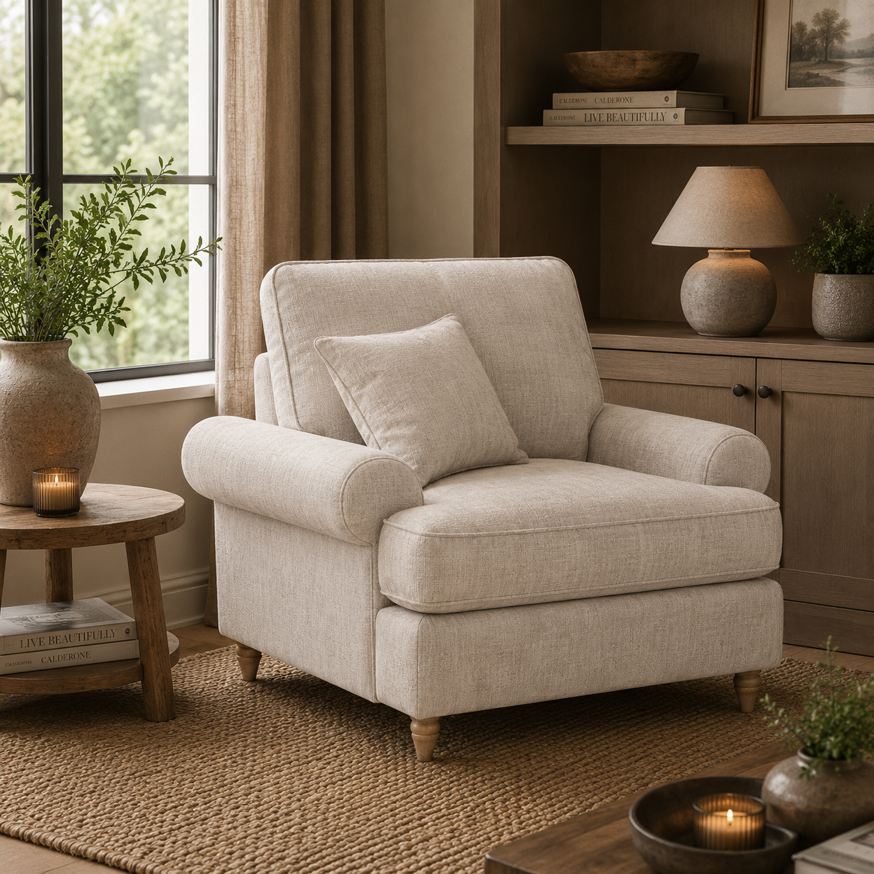 Armchair Agmamito Faro 1 Clara | Brentwood | Pembroke | Narva | Lola | Great Sofa Company