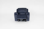 Bellagio Grey Lay-Z-Boy Style Fabric Power Recliner Arm Chair | Banks | Tampa | Santori | DFS
