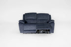Bellagio Grey Lay-Z-Boy Style Fabric Power Recliner 2 Seater Sofa | Banks | Tampa | Santori | DFS