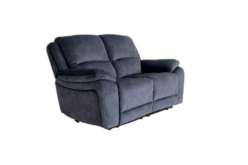 Bellagio Grey Lay-Z-Boy Style Fabric Power Recliner 2 Seater Sofa | Banks | Tampa | Santori | DFS