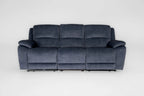 Bellagio Grey Lay-Z-Boy Style Fabric Power Recliner 3 Seater Sofa | Banks | Tampa | Santori | DFS