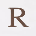 6" Rustic Iron Letter - R
