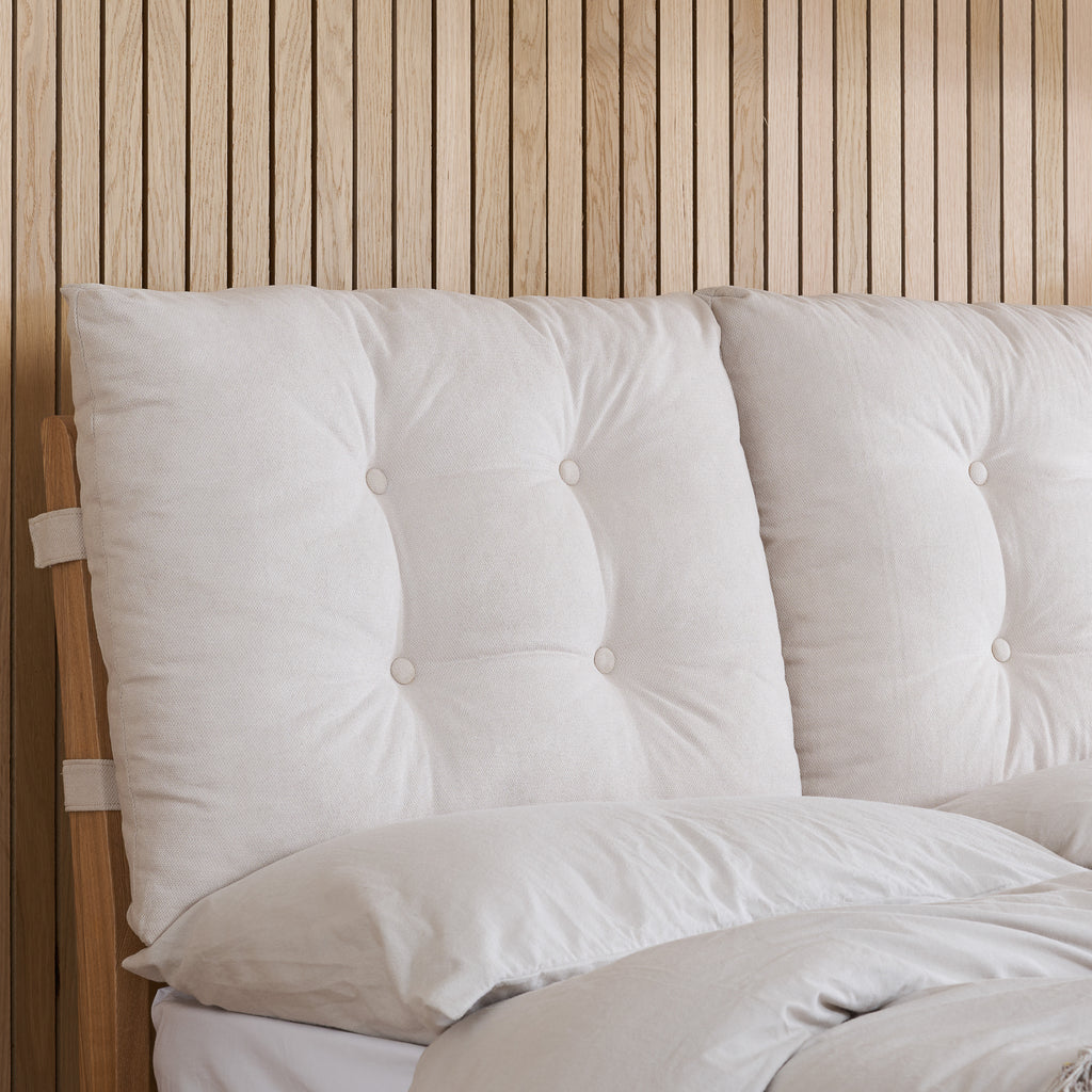 Ander Double Bed With Cushion