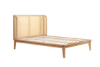 Astrid King Rattan Bed