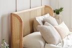 Astrid King Rattan Bed