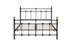 120cm Atlas Bed Black