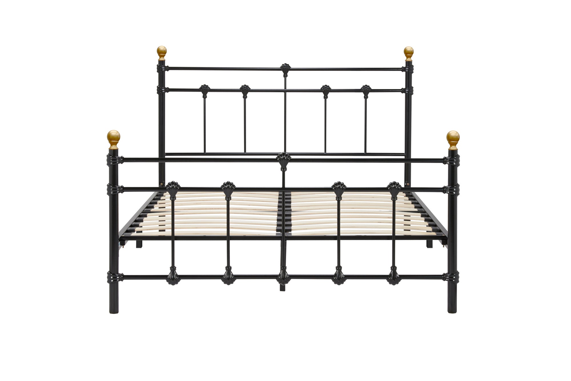120cm Atlas Bed Black