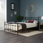 135cm Atlas Bed Black
