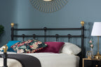 135cm Atlas Bed Black