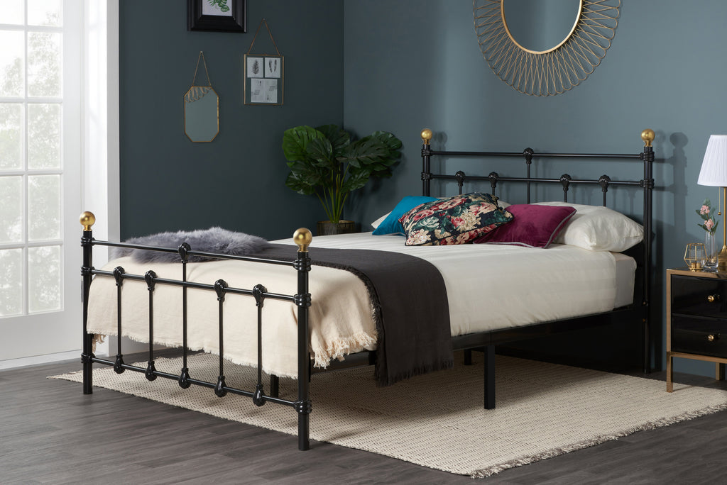 90cm Atlas Bed Black