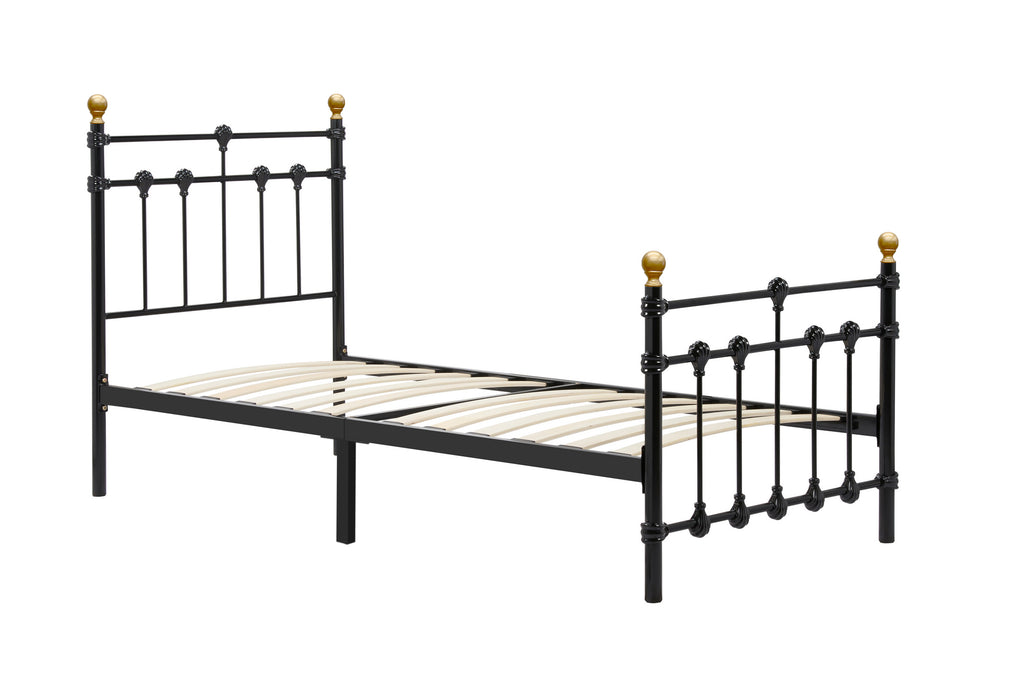90cm Atlas Bed Black