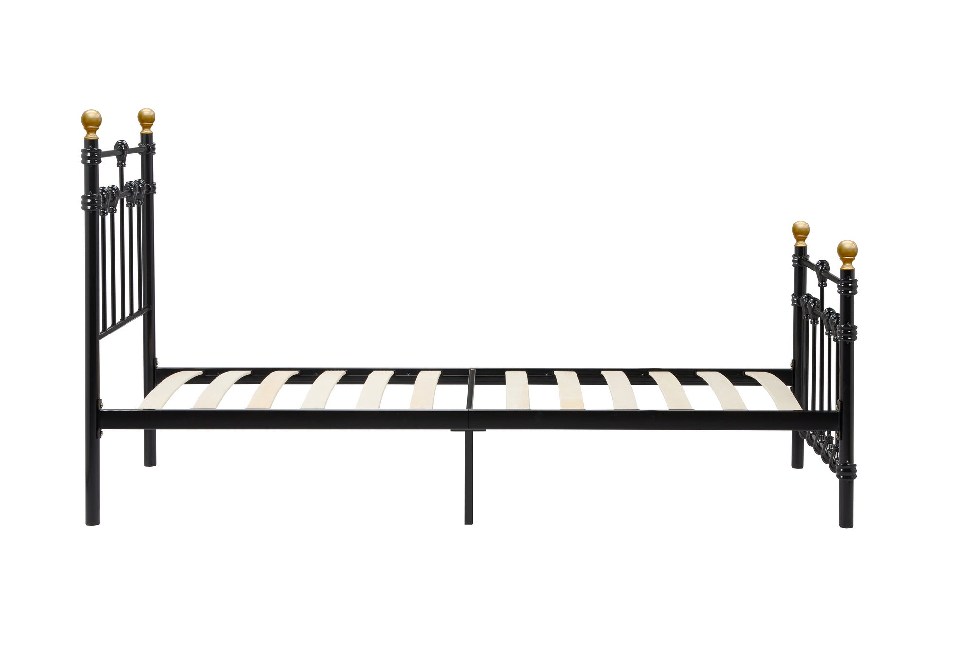 135cm Atlas Bed Black