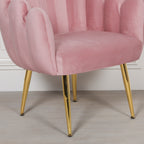 Deco Pink Oyster Chair