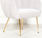 Deco Grey Oyster Chair