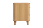 Axel 2 Drawer Fluted Bedside