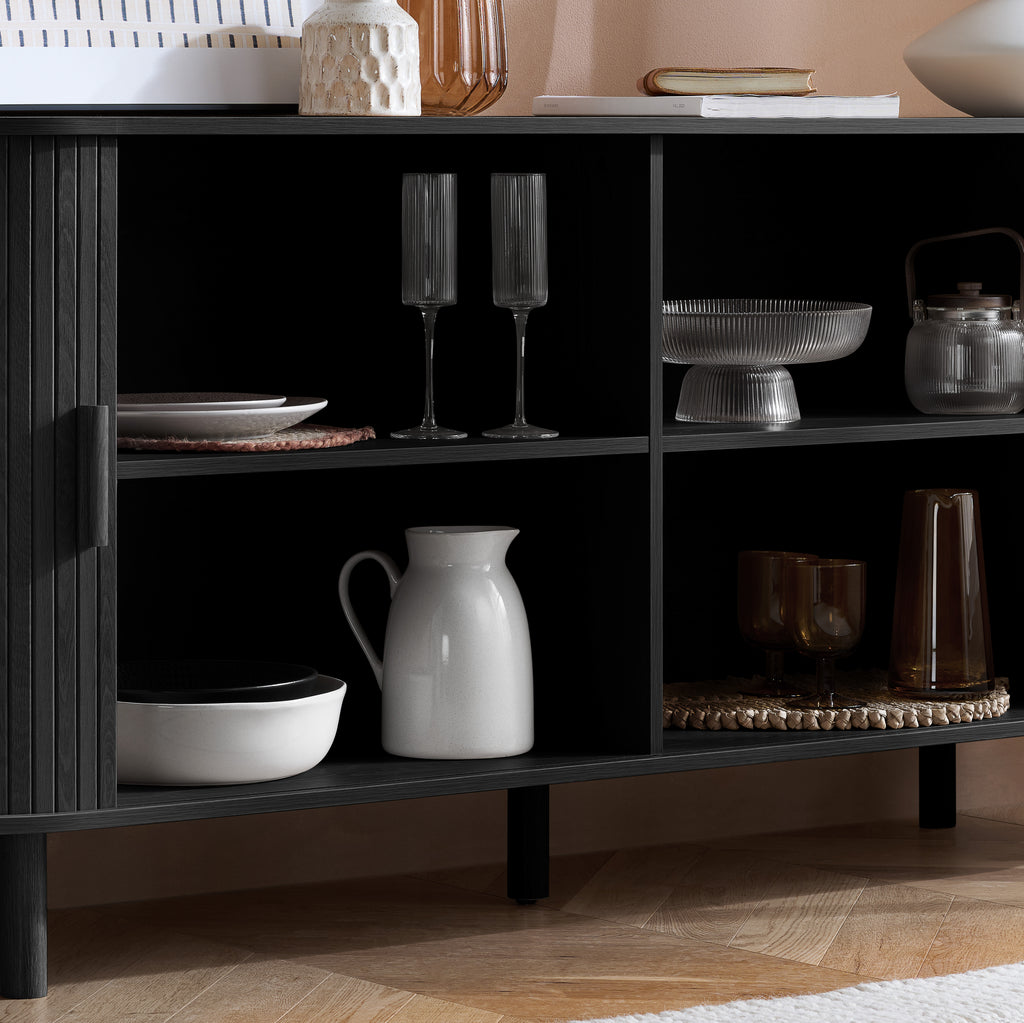 Axel 2 Door Fluted Sideboard