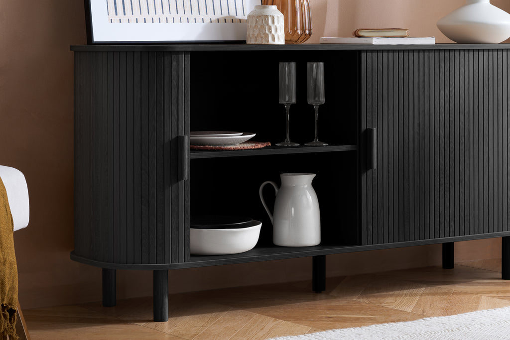 Axel 2 Door Fluted Sideboard