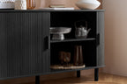 Axel 2 Door Fluted Sideboard