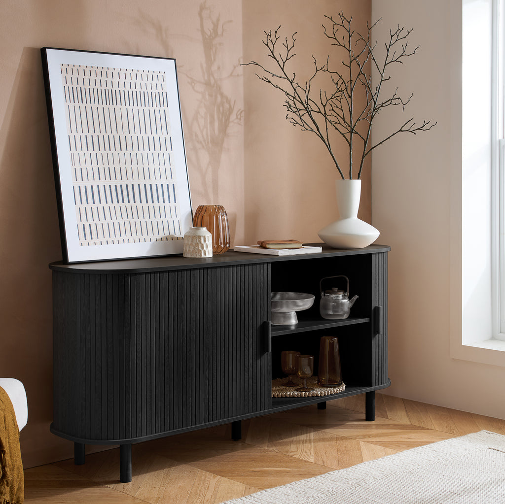Axel 2 Door Fluted Sideboard