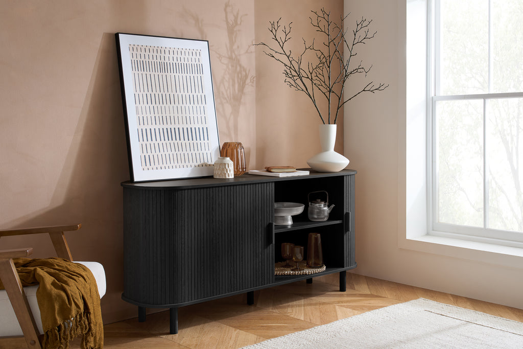 Axel 2 Door Fluted Sideboard