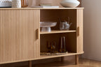 Axel 2 Door Fluted Sideboard