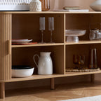 Axel 2 Door Fluted Sideboard