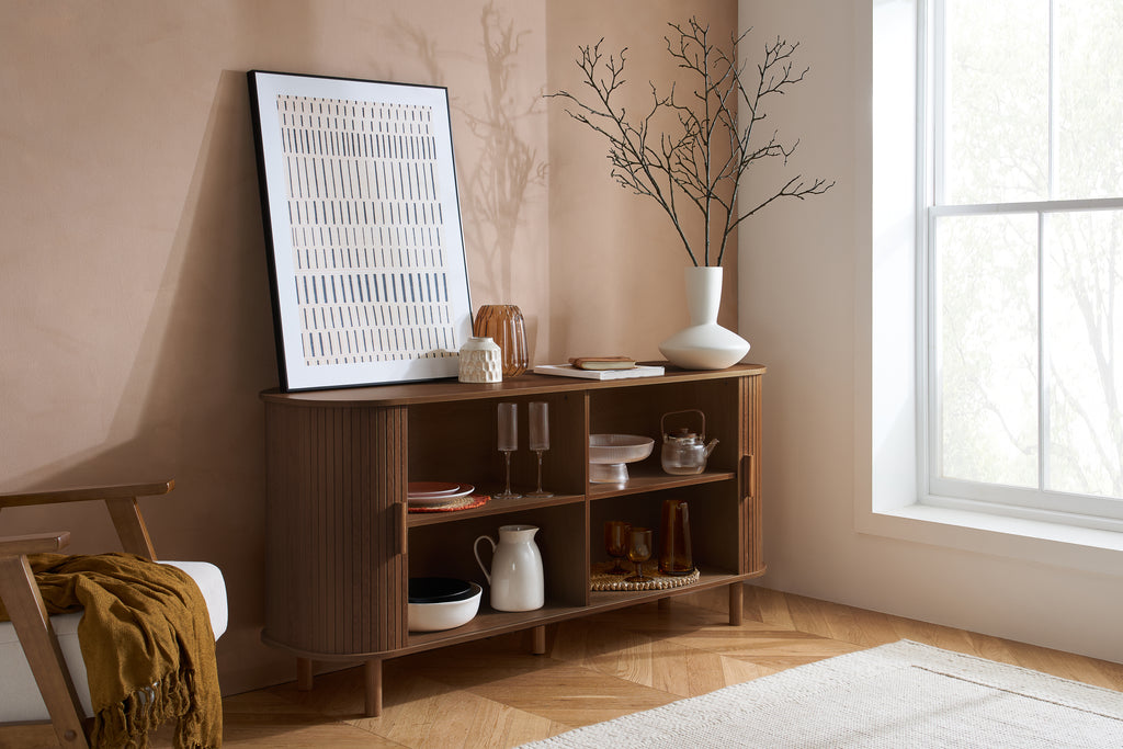 Axel 2 Door Fluted Sideboard