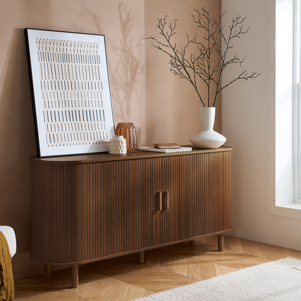Axel 2 Door Fluted Sideboard