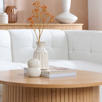 Axel Round Fluted Coffee Table