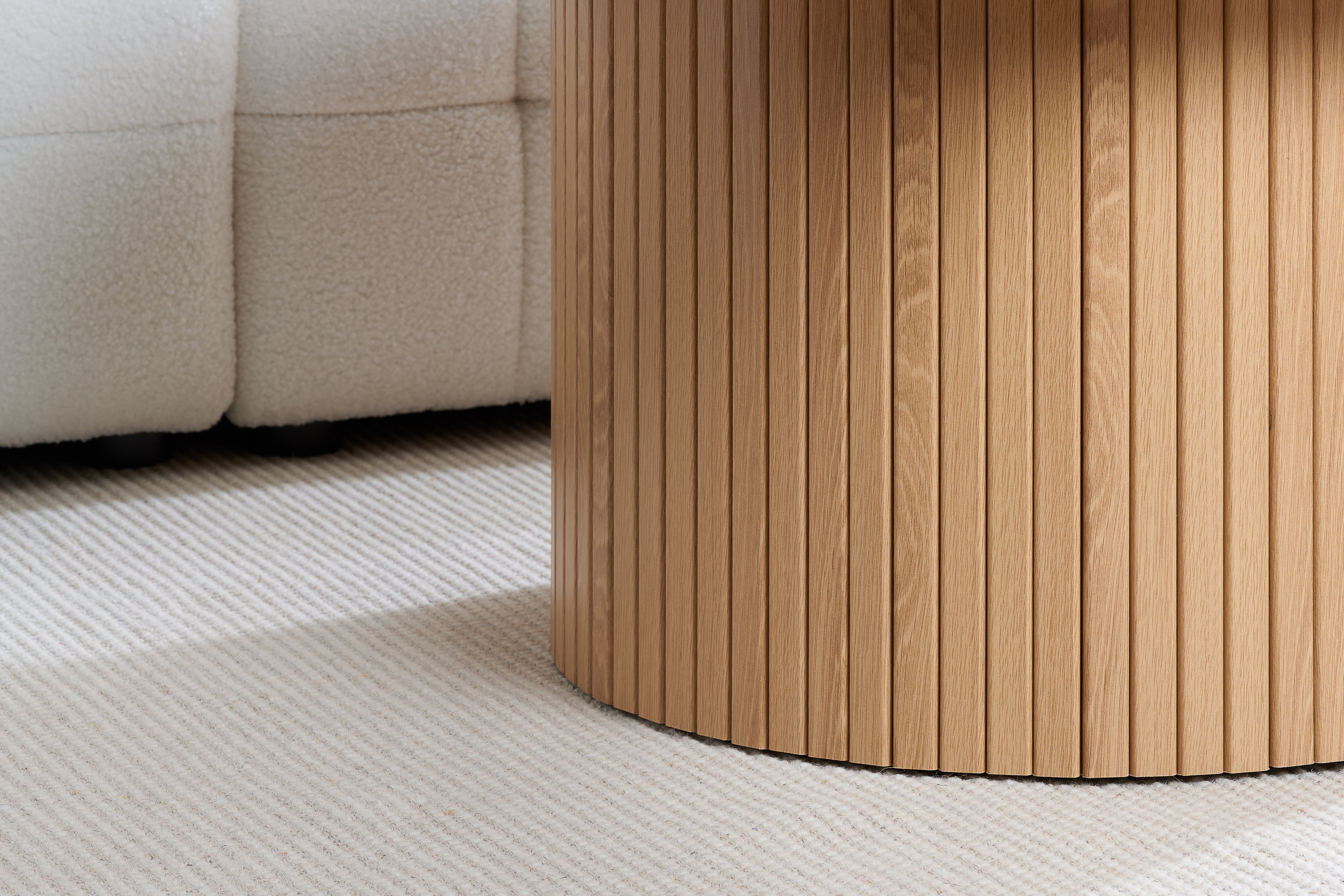 Axel Round Fluted Coffee Table