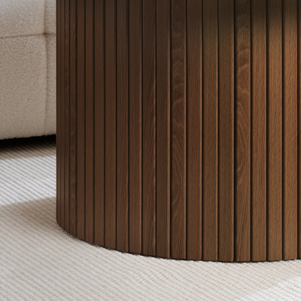 Axel Round Fluted Coffee Table