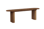 Axel Oval Fluted Dining Table With 2 Chairs And Bench
